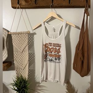 Coors cowboy tank